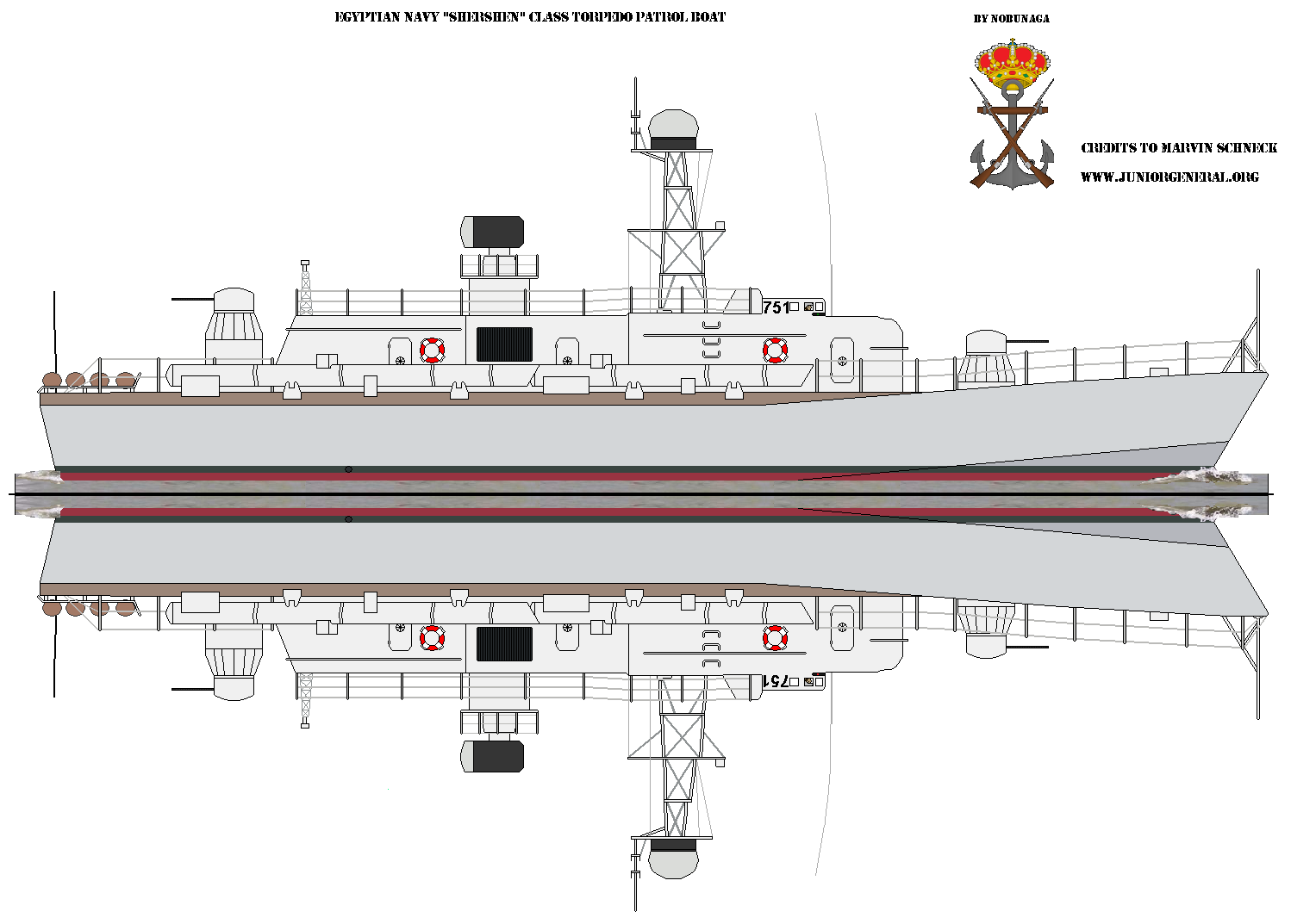 Egyptian Shersen Torpedo Boat