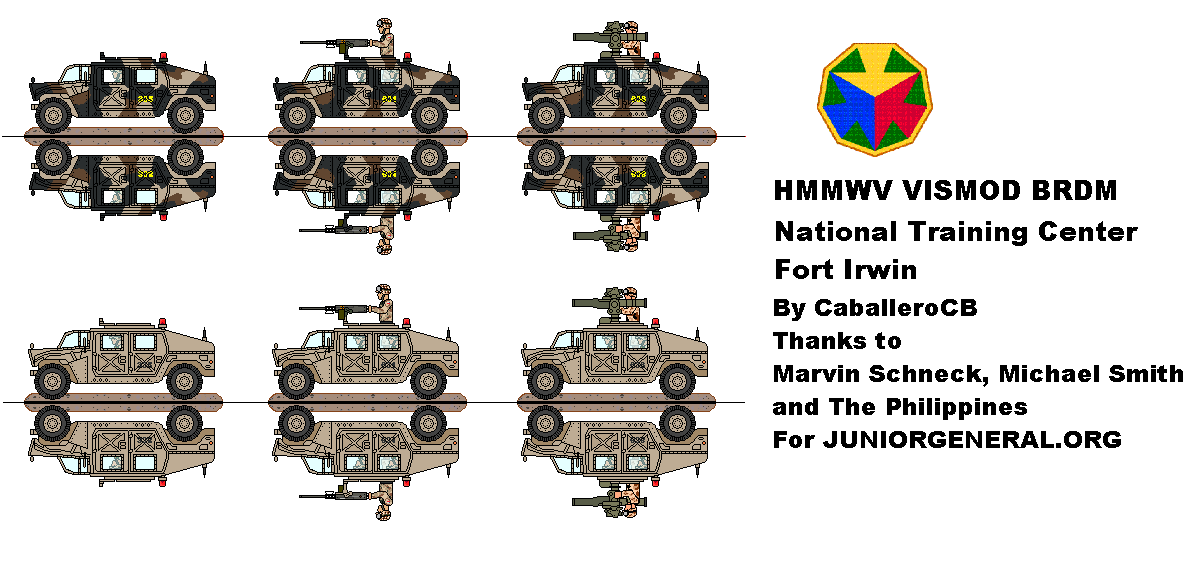 HMMWV VISMOD BRDM