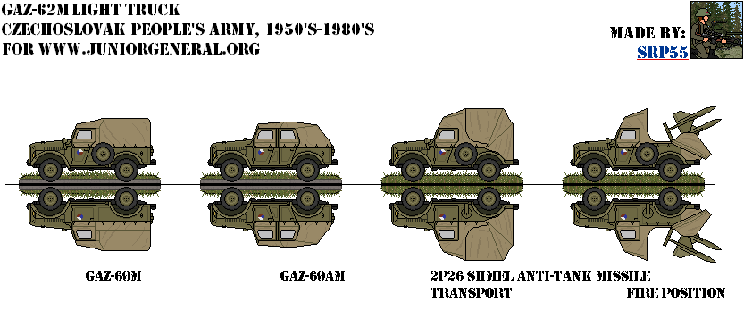 Czech GAZ-62M Light Truck