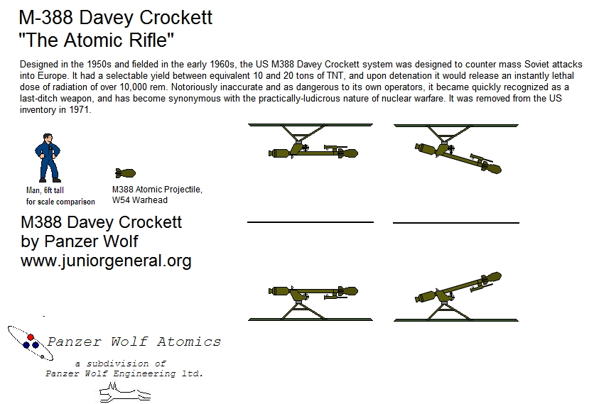 US M-388 Davey Crockett