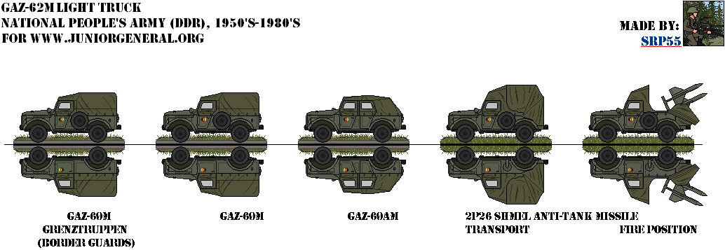 German GAZ-62M Light Truck