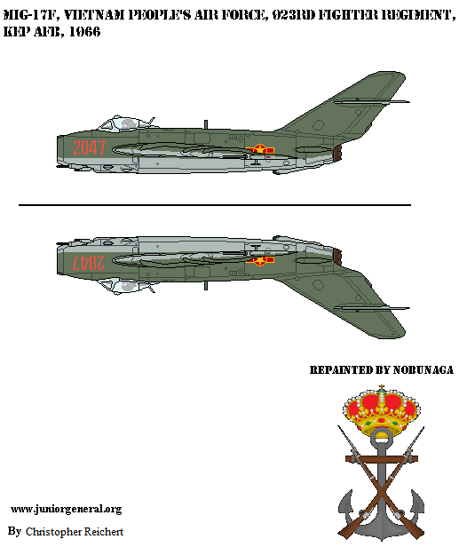 North Vietnamese Mig-17F