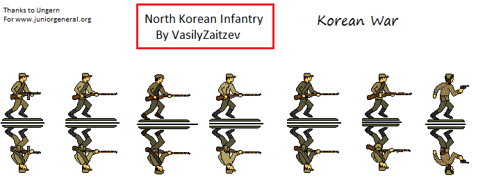 North Korean Infantry