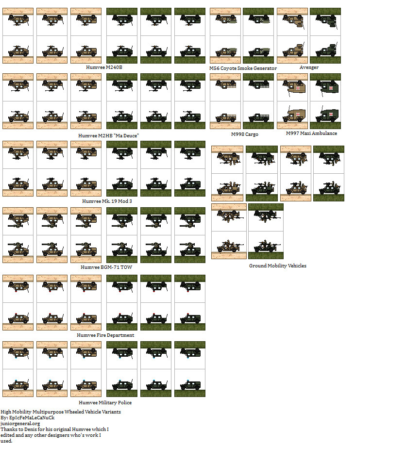 US Humvees