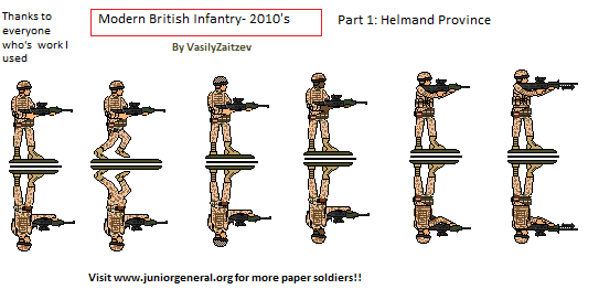 British Infantry