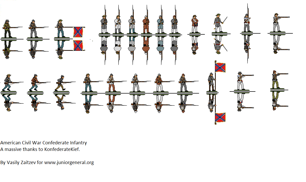Confederate Infantry