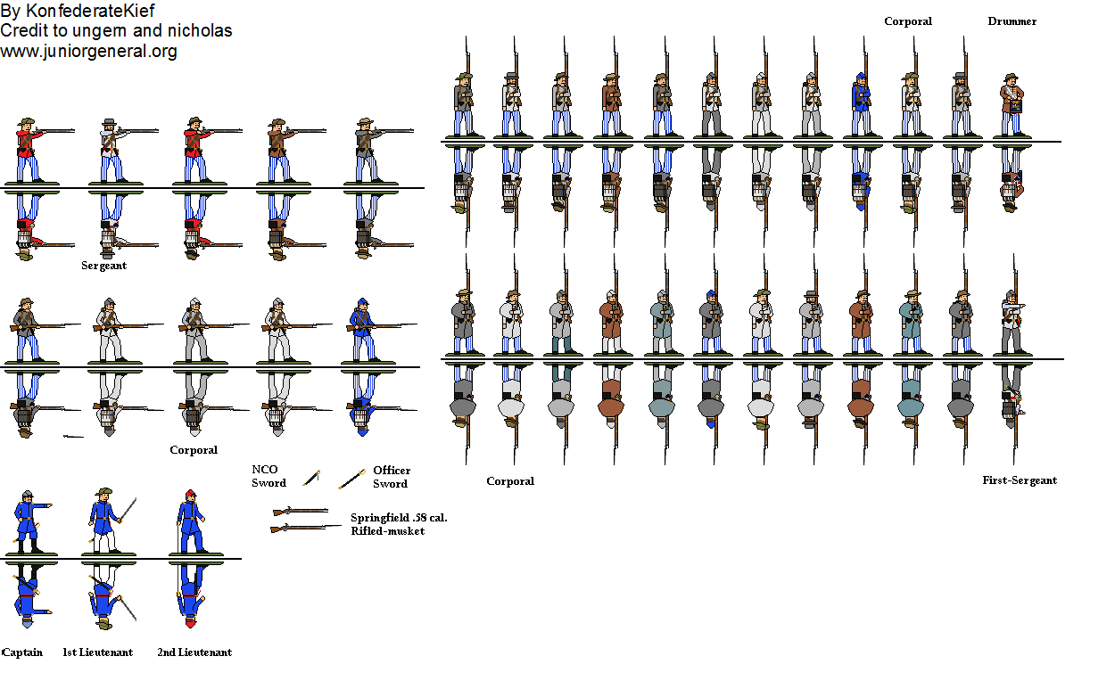 Confederate Infantry