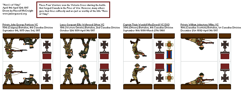 Canadian Heroes of Vimy