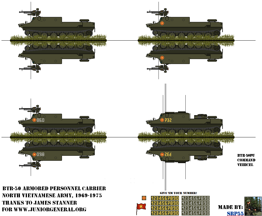 North Vietnamese BTR-50 APC