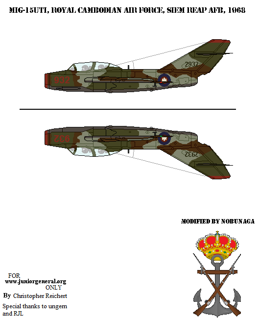 Cambodian MiG-15UTI