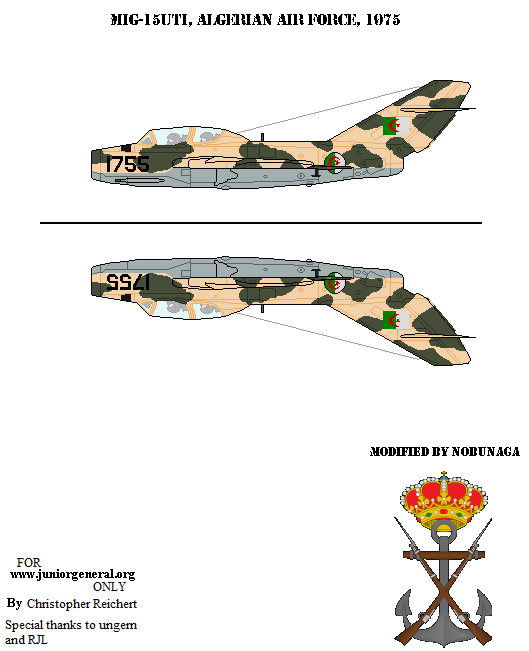 Algerian MiG-15UTI