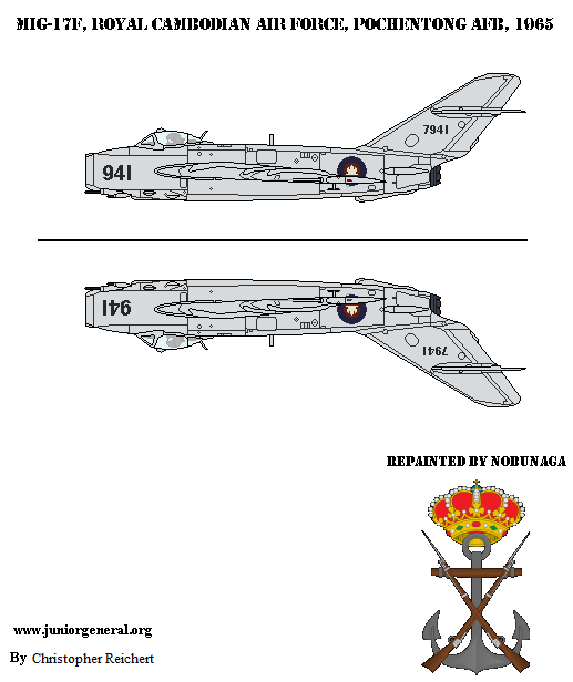 Cambodian MiG-17F
