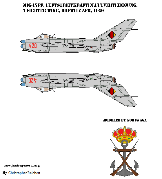 German MiG-17PF