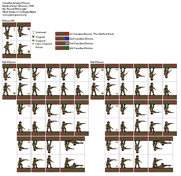 Canadian Infantry Platoon (Micro-Scale)