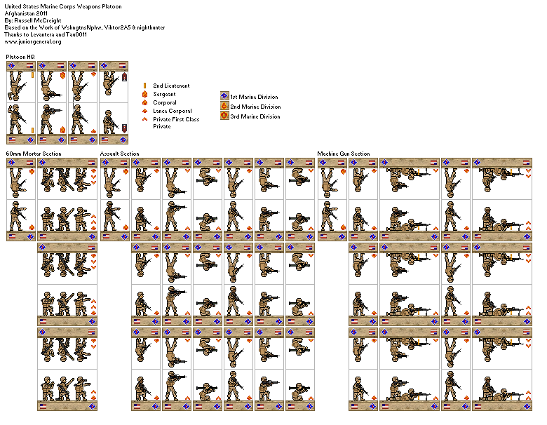 US Marines Weapons Platoon
