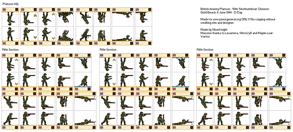 British Infantry Platoon