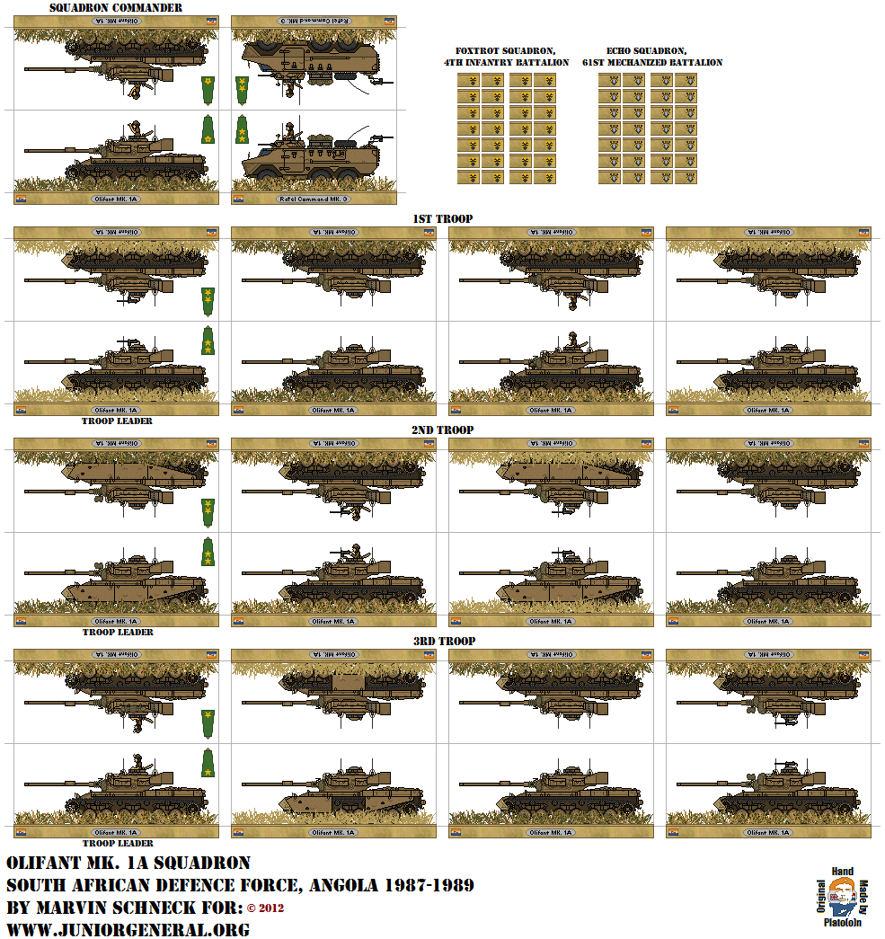 South African Olifant Tank Squadron