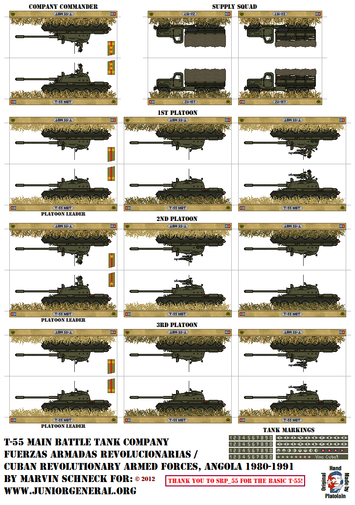 Cuban T-55 Tank