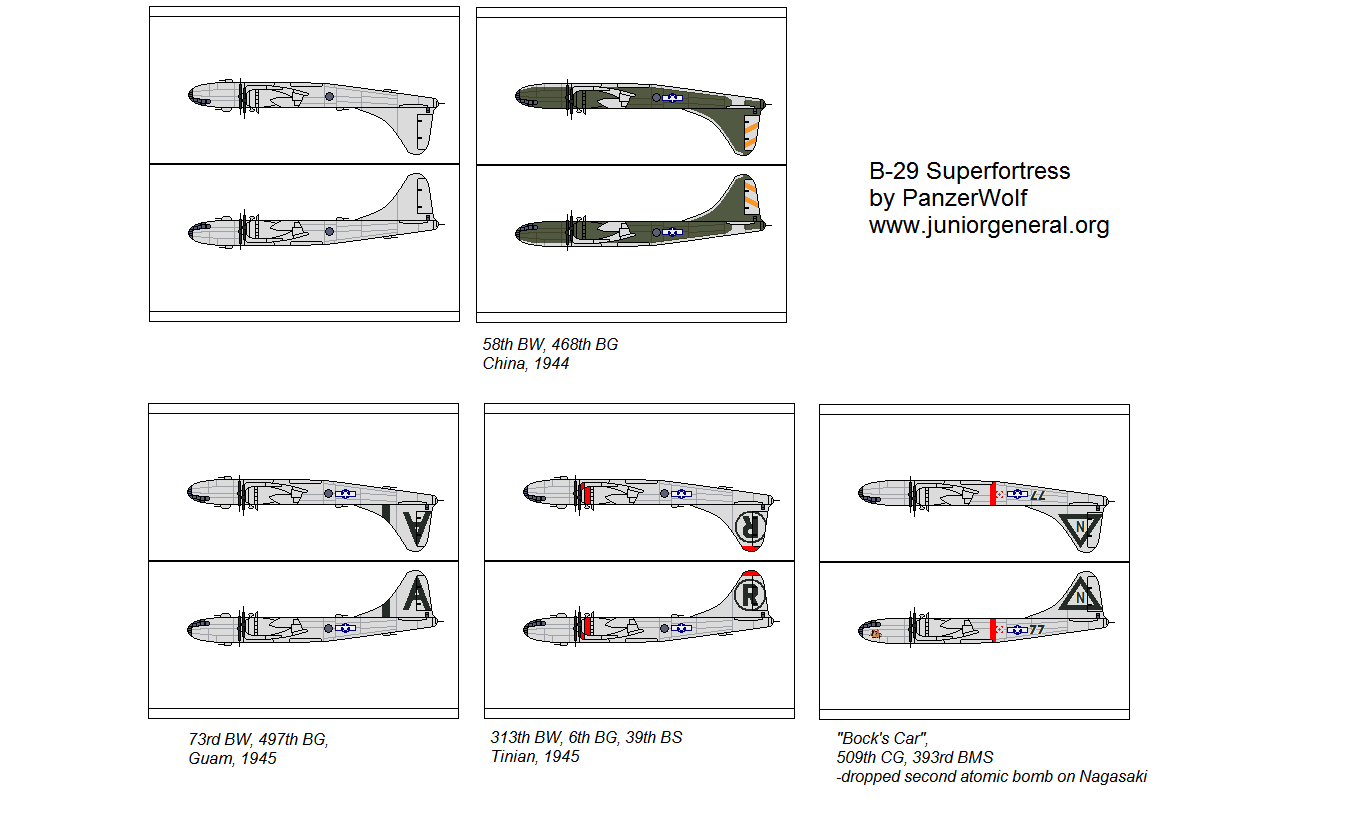 US B-29 Superfortress