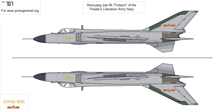 Chinese Shenyang Jian-811 Finback