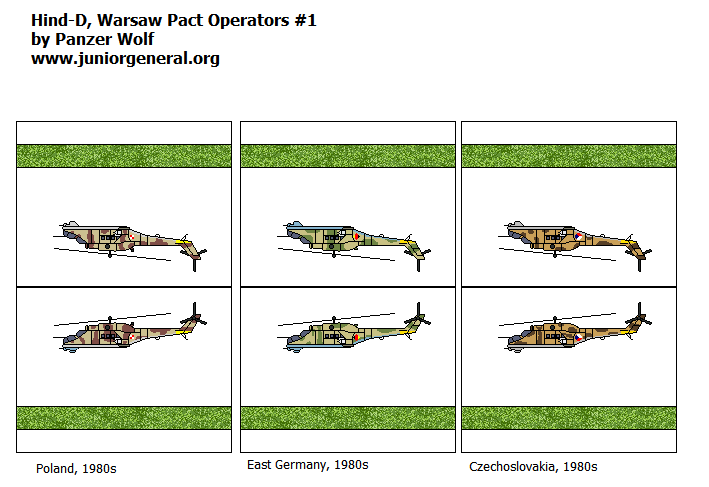 Hind-D Helicopter