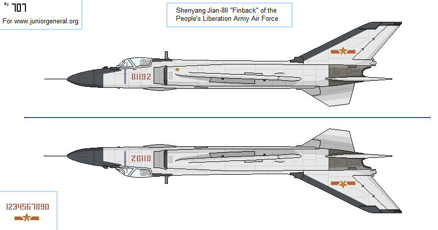 Chinese Shenyang Jian-811 Finback