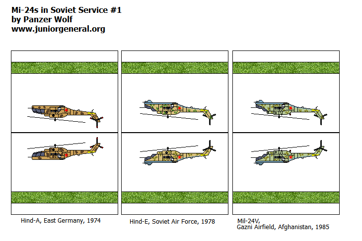 Mi-24 Helicopters