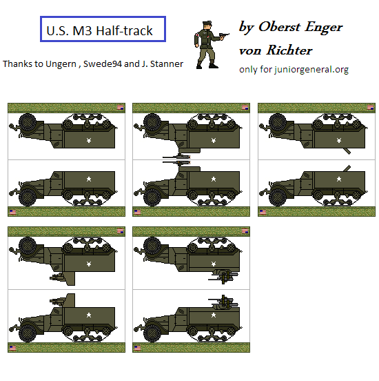 US M-3 Half-Tracks