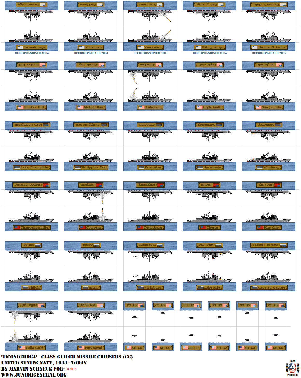 US Guided Missile Cruisers