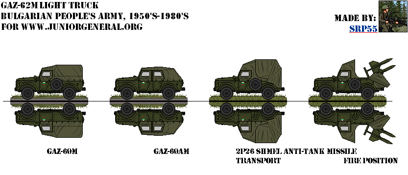 Bulgarian GAZ-62M Light Truck