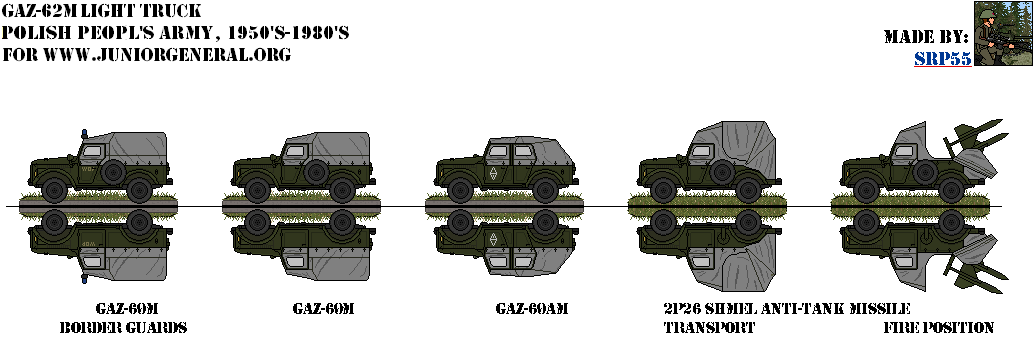 Polish GAZ-62M Light Truck