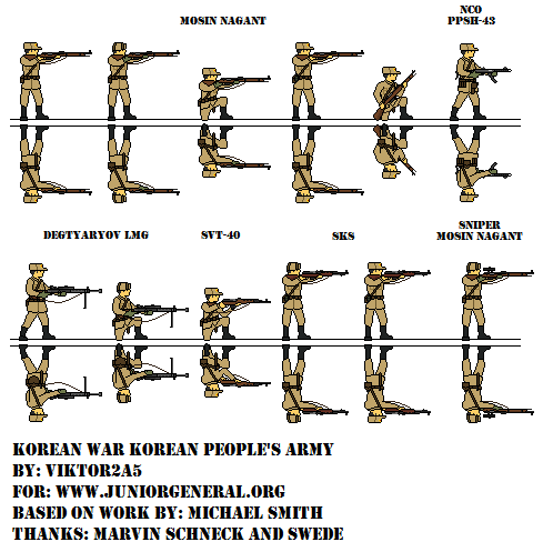North Korean Infantry