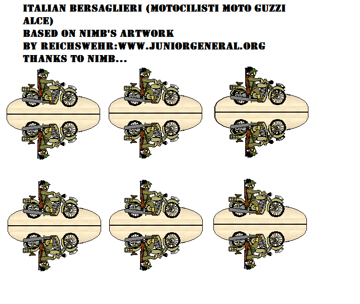 Bersaglieri Motorcyclists