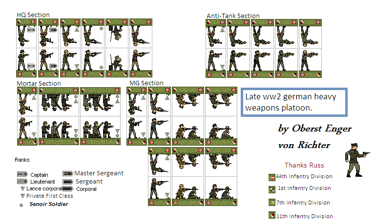 German Heavy Weapons Platoon