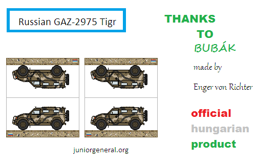 Russian GAZ-2975 Tigr