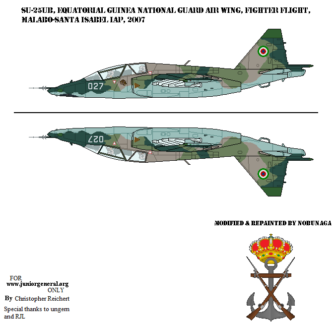 Equatorial Guinea Su-25UB