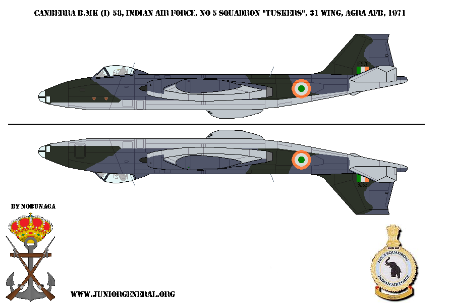 India Canberra B. Mk 58