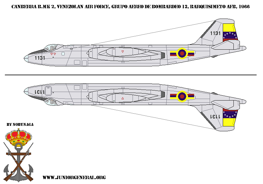 Venezuela Canberra B. Mk 2