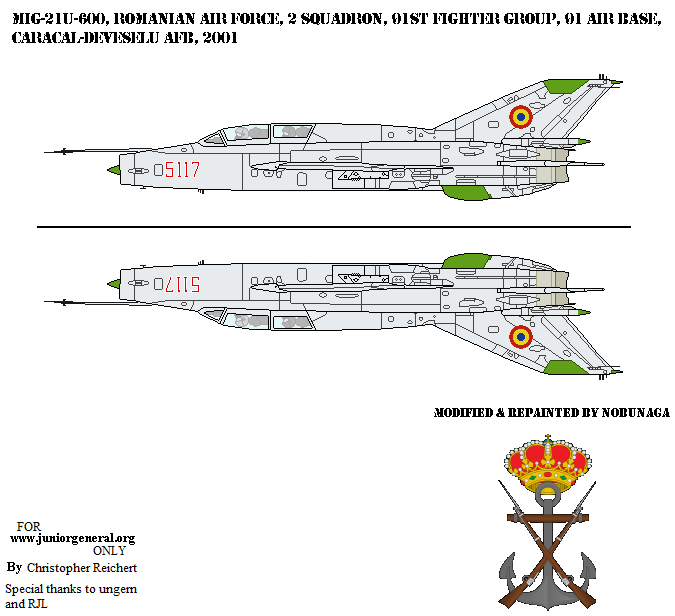 Romanian MiG-21U