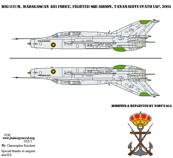 Madagascar MiG-21UM