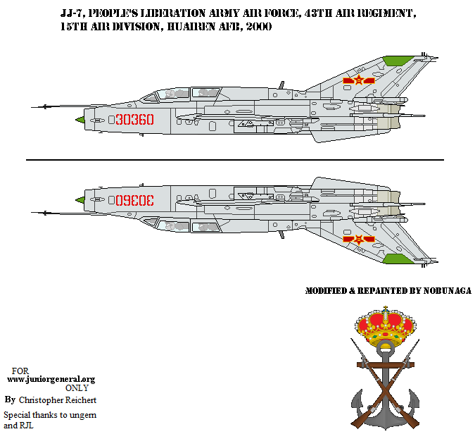 Chinese JJ-7