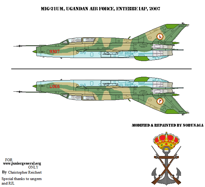 Ugandan MiG-21UM