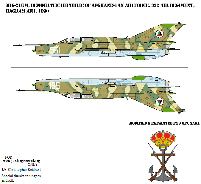 Afghanistan MiG-21UM