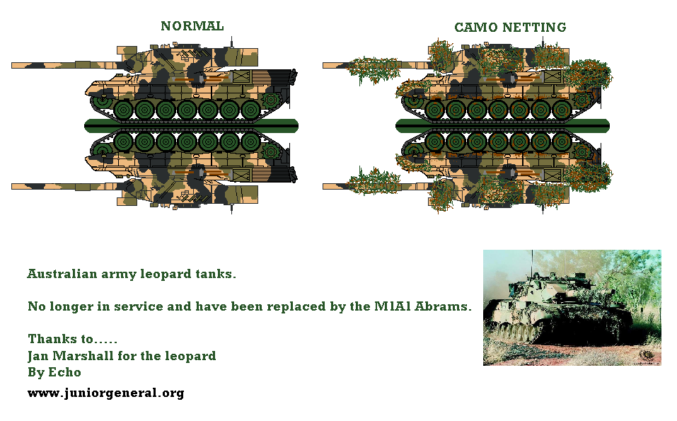 Australian Leopard Tank