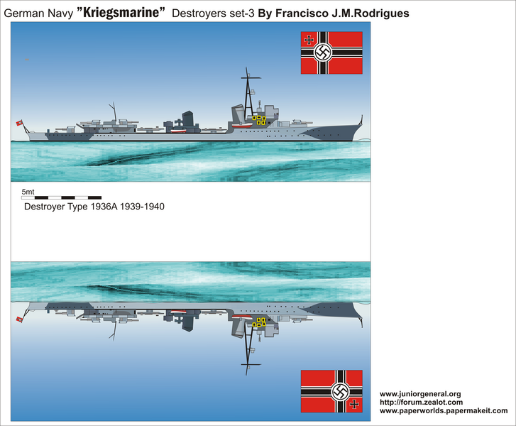 German Destroyer 3