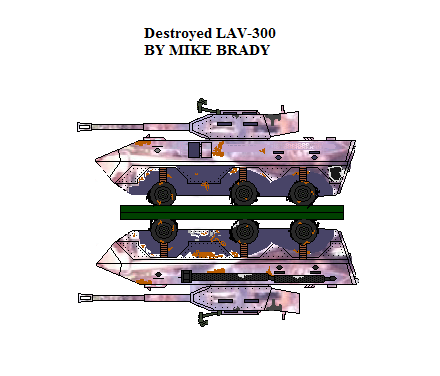 Phillipines LAV 300 (Destroyed)