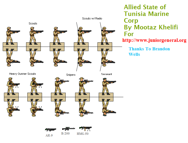 Allied State of Tunisia marine corps 2