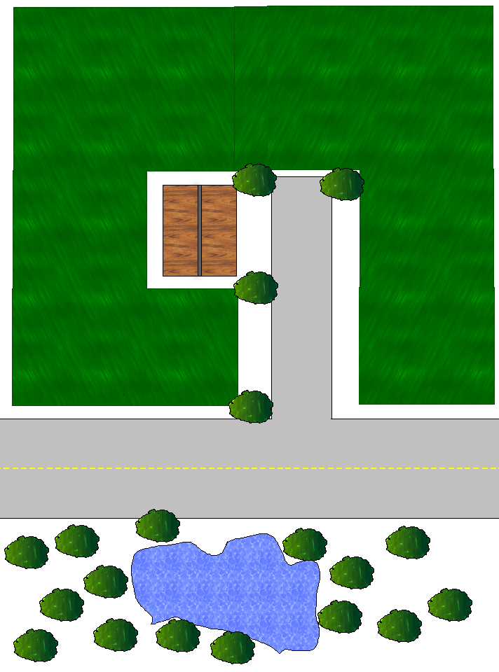 Prefab Farm with Pond