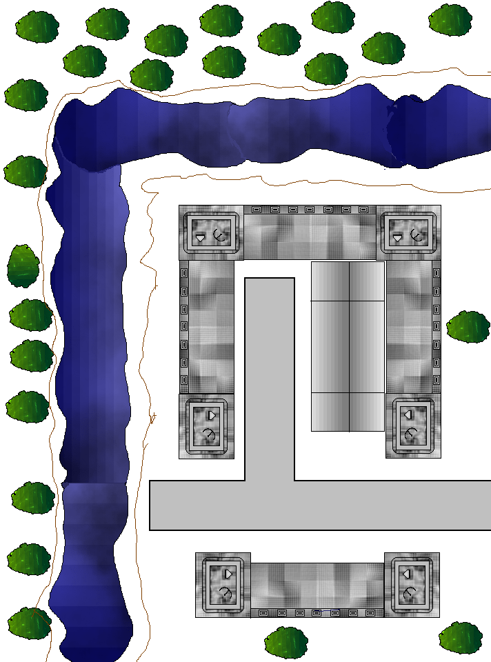 Prefab Outpost next to River