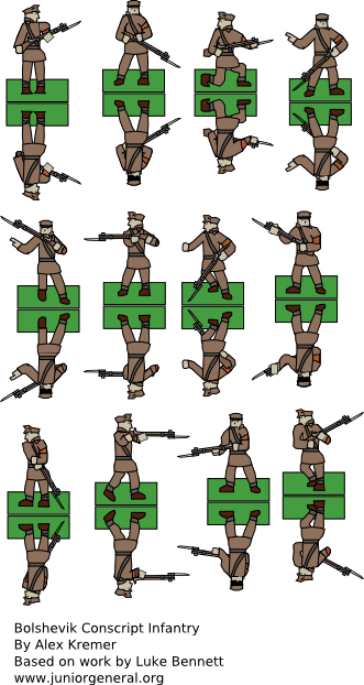 Bolshevik Conscript Infantry